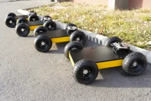 Châssis de robot à roues intégré avec système de batterie BMS intégré et sortie d'alimentation multi-tension - Product Image 3