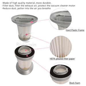 Filtre HEPA lavable et réutilisable compatible avec les pièces détachées et accessoires pour <span class=keywords><strong>aspirateur</strong></span> robot Bo mann - Product Image 3