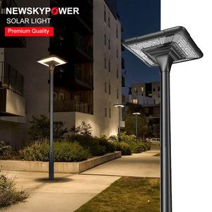 Lampada Solare Moderna per Cortile, Design All-<span class=keywords><strong>in</strong></span>-One, Senza Cablaggio, Ecologica, Funzionamento dal Tramonto all'Alba, Ideale per Vialetti e Aree Pubbliche - Product Image 2