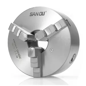 K11-160 with self-centering at big discount 160mm 3 jaw lathe chuck SANOU Brand K11 diameter 6 inch chuck lathe