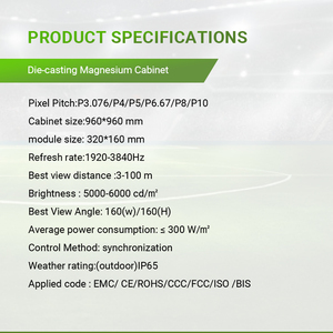 Outdoor Video Screen Display P5 Led Waterproof Advertising Td New Design P5 Outdoor Fixed Led Screen Led Screens for Outdoor - Product Image 3