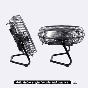 Ventilatore da pavimento in metallo ad alta velocità JINLING 12 "14" ventilatore da pavimento con flusso incrociato a 3 velocità ventilatore da pavimento portatile - Product Image 6