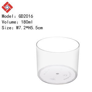 Dessert Wholesale Dessert Cups And Cupcake Boxes Transparent Food Container Snack Cup With Lid