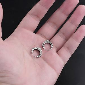 Pendientes de Acero Inoxidable con Diseño Punk, Joyería Rock, Pendientes Personalizados al por Mayor para Hombres y Mujeres - Product Image 5