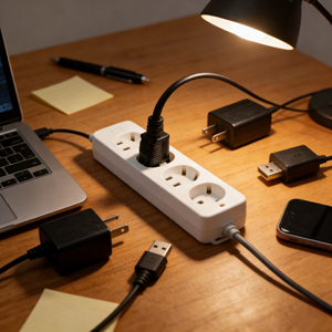 Cable de Alimentación SJEOOW de Alta Resistencia de 12 AWG |   Enchufe NEMA 5-15P a Extremo Abierto 15A Resistente al Aceite y al Agua para Uso Industrial - Product Image 6