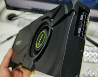 Carte graphique de bureau AI d'occasion GeForce RTX 2080 Ti 22 Go GDDR6 avec refroidissement par ventilateur