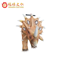 Manège animatronique dinosaure pour enfants, machine à chevaucher, scooter, dinosaures marcheurs, manèges animaux pour enfants pour centre commercial