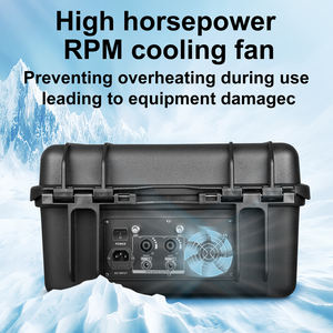 YAIKA GT10M - Console de mixage audio amplifiée avec 2 microphones sans fil portatifs, 8 canaux aviation, 550 W*2 - Product Image 5