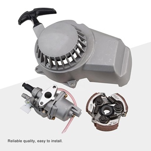 GOOFIT 13mm 카뷰레터 풀 스타트 클러치 포함 2행정 47cc 49cc 오토바이 포켓바이크 ATV용 - Product Image 2