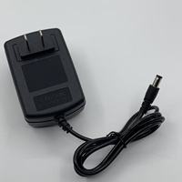 Adaptateur secteur 24V1A pour atomiseur, lampe à ongles, lampe de bureau LED, bande lumineuse, caméra de surveillance et purificateur d'eau avec adaptateur 24W