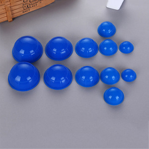 Juego de ventosas de silicona para madre e hijo, 12 piezas, masaje de salud en el hogar, sin fuego, fácil de usar, rojo, rosa, amarillo, azul - Product Image 2