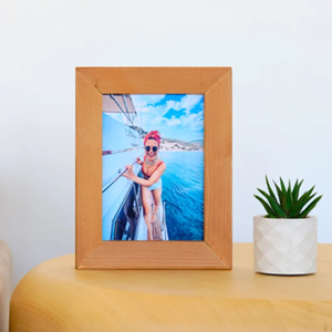Cadre photo en bois de pin massif à double affichage 3D, noir, moderne, sur pied, avec deux panneaux en <span class=keywords><strong>verre</strong></span> <span class=keywords><strong>acrylique</strong></span> - Product Image 6