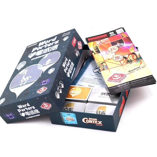 WJPC-Customized Personalized Foldable Chinese Board Games for Kids