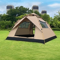 Tente de camping camouflage pour 2 personnes, imperméable, portable, automatique, installation instantanée, pour la chasse et la randonnée en plein air