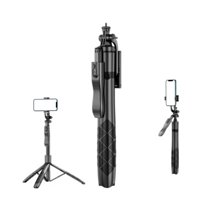 Trépied multifonctionnel L16 pour diffusion en direct, 1,6 m, télécommande sans fil Bluetooth, trépied portable pour <span class=keywords><strong>selfie</strong></span> - Product Image 1