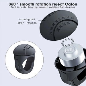 Bouton <span class=keywords><strong>de</strong></span> <span class=keywords><strong>direction</strong></span> universel robuste pour camion, conception à roulement, aide au volant à une main - Product Image 3