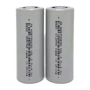 Kustomisasi pabrik baterai lithium imr polimer 26700 baterai 3.7V 4000mAh 5000mAh 18.5wh 5C 26700 baterai litium