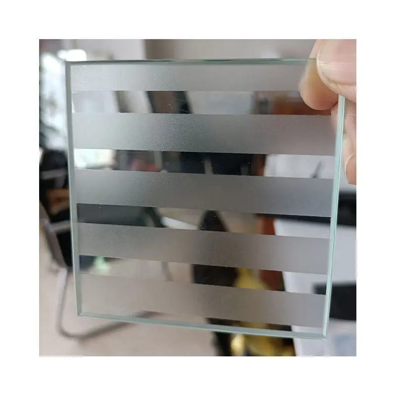 Precio al por mayor de fábrica de China, 5mm, 6mm, 8mm, 10mm, hoja de vidrio grabado al ácido, puerta de vidrio esmerilado satinado, vidrio grabado al ácido