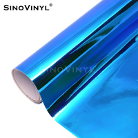 Vinilo Adhesivo Holográfico SINOVINYL, Láser Neo Cromado Arcoíris, para Plotter, Manualidades, Gráficos, Venta al Por Mayor