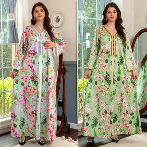 Женские атласные мусульманские платья для подружек невесты - Product Image 1