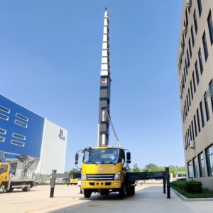 JIUHE Plateforme élévatrice personnalisée 28-65 m, <span class=keywords><strong>camion</strong></span> <span class=keywords><strong>nacelle</strong></span>, <span class=keywords><strong>camion</strong></span> élévateur à échelle, <span class=keywords><strong>camion</strong></span> de levage de marchandises, matériaux et meubles à vendre - Product Image 1