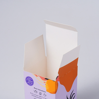 Sachets de thé avec logo personnalisé Boîte d'emballage en papier kraft Stratification mate Boîtes de rangement de parfum de sachet de thé recyclées écologiques