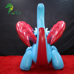 Jouets gonflables de cerf-volant de dragon de conception de dessin animé de modèle d'<span class=keywords><strong>anime</strong></span> de PVC lisse lumineux avec des ailes - Product Image 3