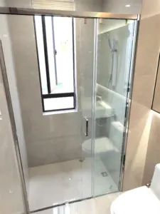 Tempered Glass Shower Cabin Bathroom 3 Sliding Doors Glass Shower Room Ducha Accessories