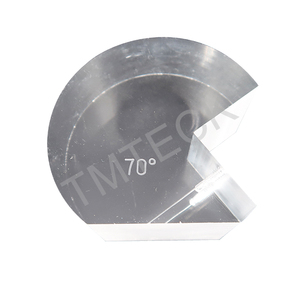 หัววัดอัลตราโซนิกแบบคริสตัลมาตรฐาน 2.25 เมกะเฮิรตซ์ รุ่น Aws Wedge Probe 70 60 45 สำหรับเครื่องตรวจจับข้อบกพร่อง - Product Image 2