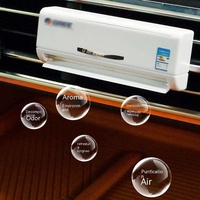 Diffuseur d'air de voiture à énergie solaire, parfum longue durée, huile essentielle, parfum durable, diffuseur d'air