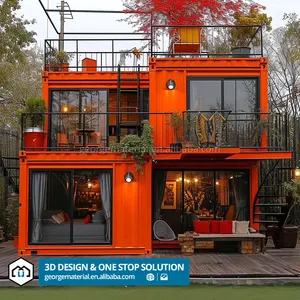 Foldable 40ft Modular Oasis Customizable Luxury in a Compact Space product golden supplier prefabricated mobile house