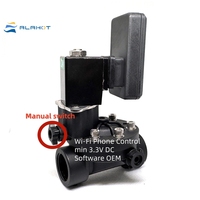 Alahot WiFi telecomando elettrovalvola a solenoide buon prezzo 1/2-2 pollici controllo aria valvola a solenoide di risparmio energetico