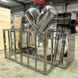 DZJX 2l 270l Trocken pulver Edelstahl v Mischer 2 Arm Doppel kegel V-Mischer V50 V-200 <span class=keywords><strong>Mixer</strong></span> V-Typ 20l Misch mischmasch ine - Product Image 2