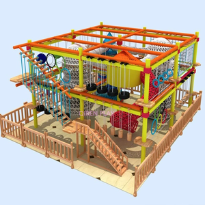 Parcours d'obstacles Offre Spéciale <span class=keywords><strong>Ninja</strong></span> <span class=keywords><strong>Warrior</strong></span> avec mousse Pit Fun et équipement d'exercice passionnant parc d'attractions pour enfants et adultes - Product Image 4