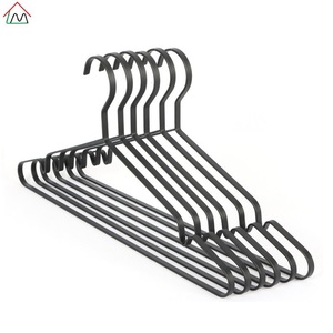 Perchas de ropa de hierro pesado, abrigos de metal blanco y negro, venta al por mayor de fábrica, novedad - Product Image 5