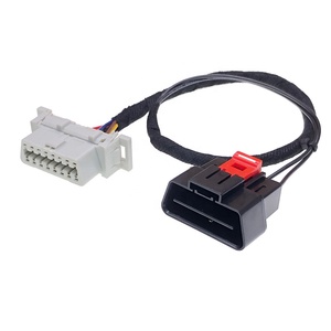 AOTAI Anti-Theft OBD-Adapter kabel Kompatibel mit Abarth Dummy OBD II 16-poliger Austausch des OBD Port Guard-Sicherheits blocks - Product Image 5