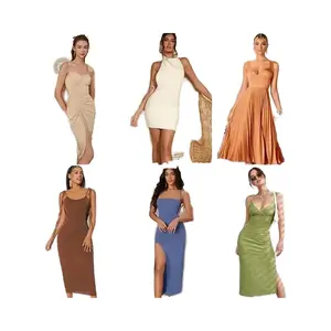 Ropa al por Mayor de Alta Calidad, Paquete Mixto de Proveedor, Ropa de Mujer al por Mayor, Vestidos Modelo QZ-067, Origen CN/GUA, Surtido Aleatorio - Product Image 4