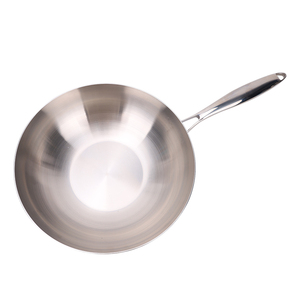 Stainless Steel Wok Wok <b>Pan</b> 30cm Fast Heating Cooking <b>Pan</b> for Stir Fry Sautéing and Everyday Kitchen Use - Product Image 3