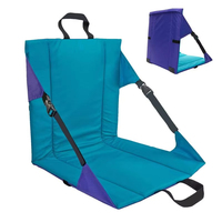 Coussin de concert extérieur pratique avec dossier épais anti-salissure Caractéristique étanche à l'humidité pour le camping