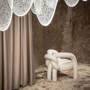 <span class=keywords><strong>Fauteuil</strong></span> simple Wabi-sabi/Japandi/Nordique, mobilier d'intérieur, <span class=keywords><strong>fauteuil</strong></span> en coton, <span class=keywords><strong>fauteuil</strong></span> inclinable, <span class=keywords><strong>fauteuil</strong></span> relaxant en coton de luxe, chambre à coucher - Product Image 3