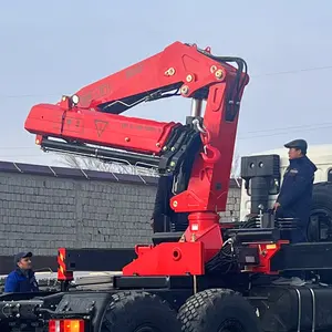 BOB-LIFT 10 Tonnen 12 Tonnen Knöchel Ausleger Lastwagen montierter Kran mit Fernsteuerung