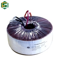Transformateur toroïdal basse fréquence tout cuivre 220V 24V 50 0 110V pour système de contrôle électronique