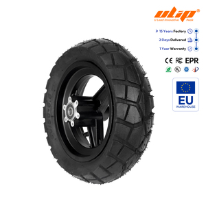 T3 Front Wheel <b>Hub</b> with 80/50-6.5 Tire Original Front Wheel with Tire For KuKirin T3 <b>Electric</b> Scooter Official Replacement Part - Product Image 1