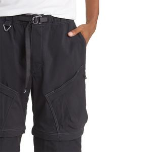 กางเกงผู้ชายแบบสั่งตัด ผ้าไนลอน ทรงหลวม มีกระเป๋าหลายช่อง กางเกงคาร์โก้ ขาสั้นถอดได้ระดับเข่า พร้อมเข็มขัด - Product Image 5