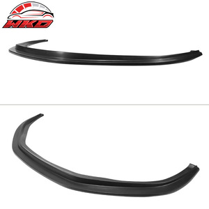 Convient pour Honda Accord 2 portes 2003-2005, lèvre de pare-chocs avant style MDA, non peinte, noire - Product Image 3