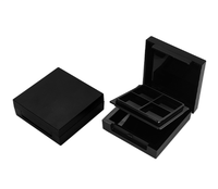 PCR milieuvriendelijke ABS materiaal dubbele laag make-up doos lege oogschaduw blush schaal injectieplastic dozen