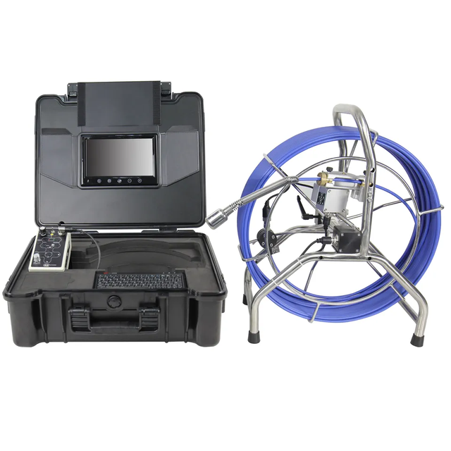 A3-C38 Pipe Sewer Drain Pipe Well Inspection Machine 38mm Self Leveling Camera Head with 512HZ Locating