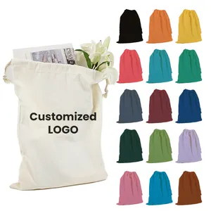 Tote Bag in tela di cotone di grandi dimensioni design personalizzato con Logo stampato
