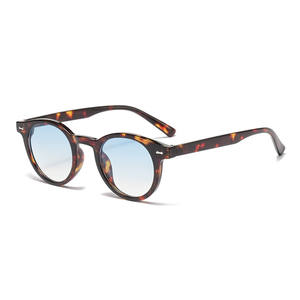 Gafas de Sol de Diseño de Marca de Lujo 2025, UV400, Montura Completa de PC, Color Degradado Dorado Carey, Personalizadas, Retro, Modernas, Unisex - Product Image 3