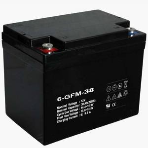 유지 보수 무료 agm 납산 배터리 12v 38ah 40ah <span class=keywords><strong>6</strong></span> <span class=keywords><strong>fm</strong></span> <span class=keywords><strong>38</strong></span> UPS 오프 그리드 전원 시스템 용 태양열 저장 배터리 - Product Image 5